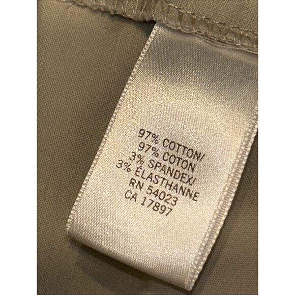 Banana Republic Ryan Fit Pants Womens 10 Tan Career Boot Cut Pockets career wear - Picture 7 of 13